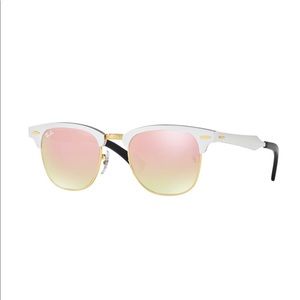Ray-Ban Clubmaster Aluminum Flash Lenses Gradient